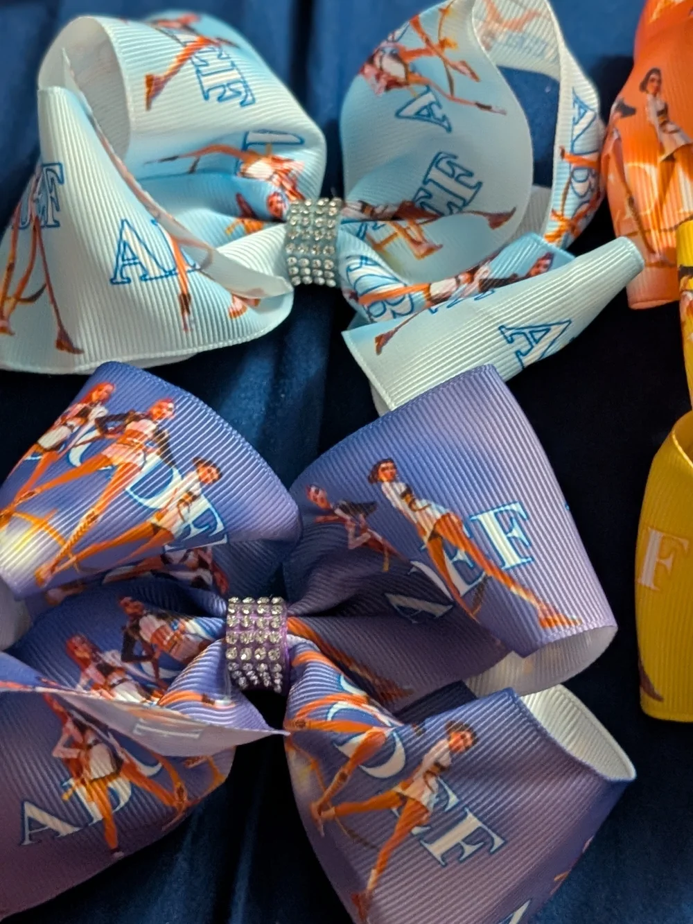 6 New K-pop Demon Hunters Hair Bow Lot